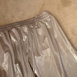 New York and company stretch sliver straight leg. Elastic band